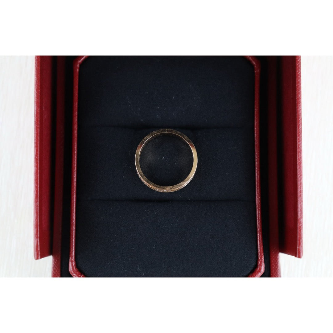 Very Good ( Rank A) ｜ Full Set Cartier Rose Gold Love Ring 58 Size ｜H25102401