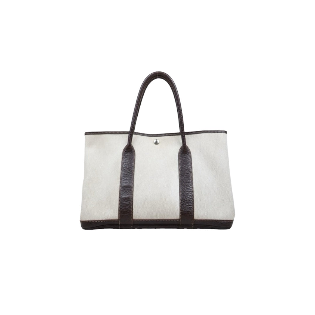 Good ( Rank AB)｜ HERMES Garden Party PM Handbag □G Stamp Made In 2003 Year｜25060522