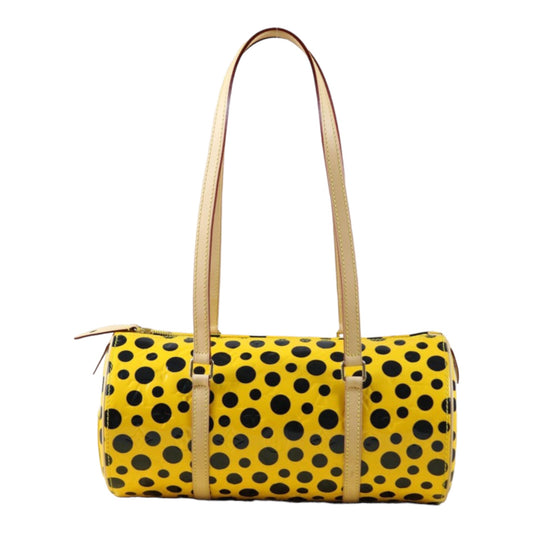 Excellent（Rank SA）｜ LV  Verni Yayoi Kusama Papillon GM Infinity Dot Pumpkin Handbag ｜S24032602