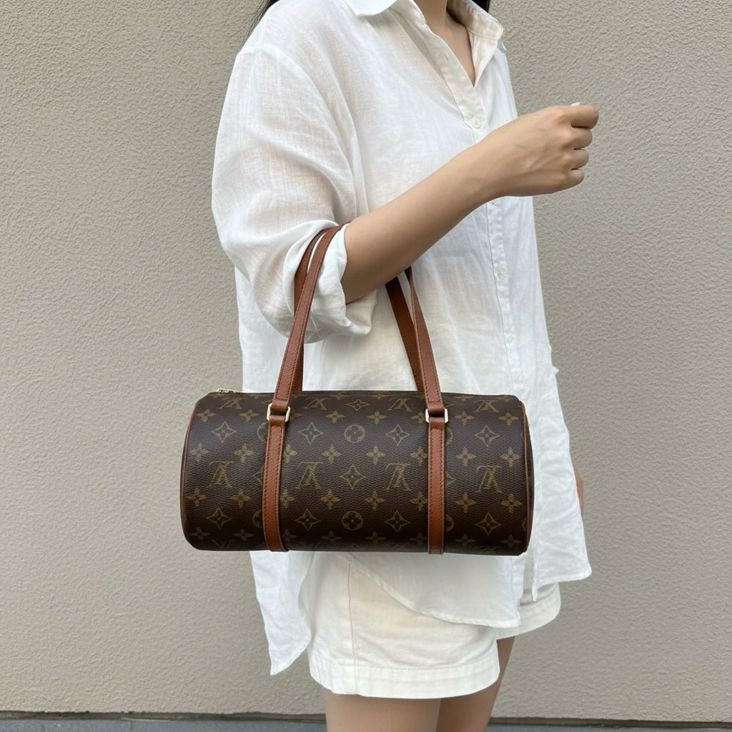 Include Entrupy Certificate of Authenticity｜Good ( Rank AB)｜ Louis Vuitton Monogram Papillon 30 Handbag ｜26070911