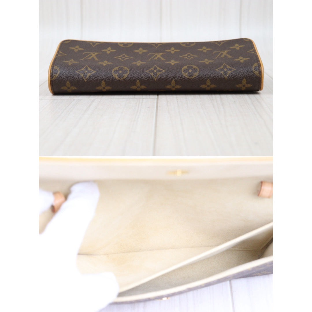 Rank A｜ LV Monogram Pochette Twin GM Shoulder Bag｜24050801