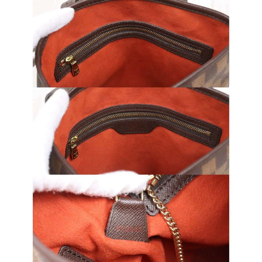 Very Good ( Rank A)｜LV Damier Male Handbag With Pouch｜25122702