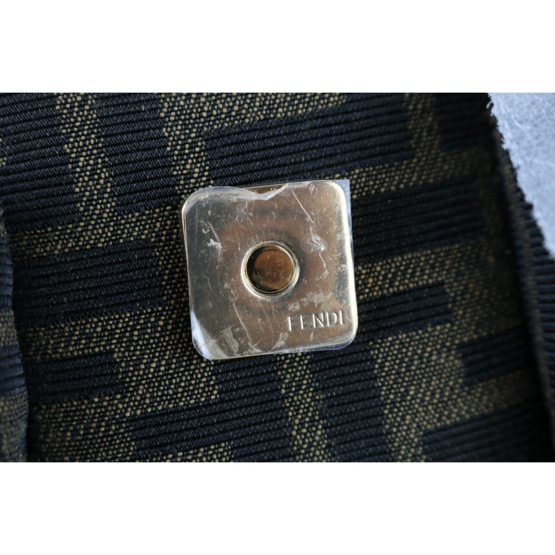 Excellent（Rank SA）｜ FENDI Zucca Mamma Baguette Multi-Pocket Shoulder Bag  Current Model｜X25102308