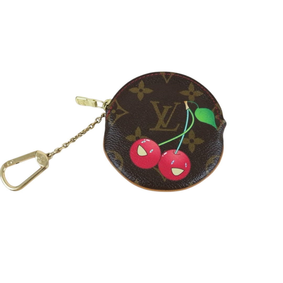 Very Good ( Rank A) ｜ LV Takashi Murakam Cherry Monogram Round Coin Purse ｜S25040708