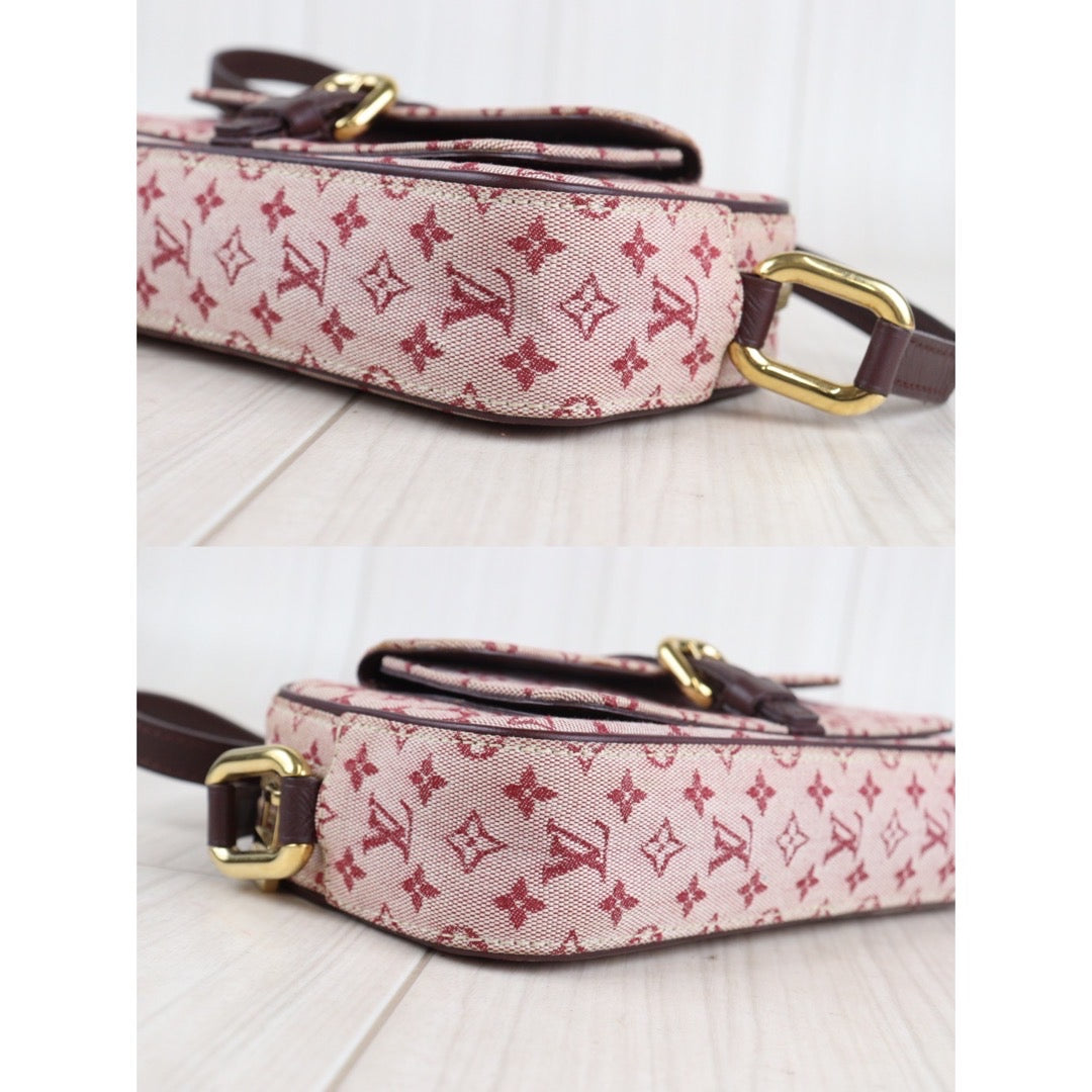 Rank AB ｜ LV Monogram Denim  Red Shoulderbag｜23072706