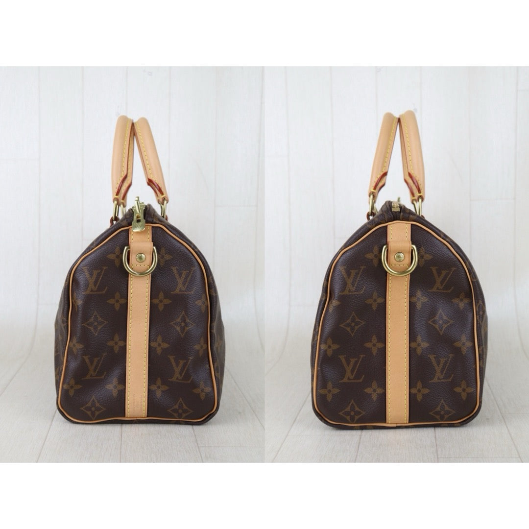 Include Entrupy Certificate of Authenticity｜Excellent（Rank SA） ｜ Louis Vuitton Monogram Speedy 25 Hand Bag With Shoulder Strap｜S26072512