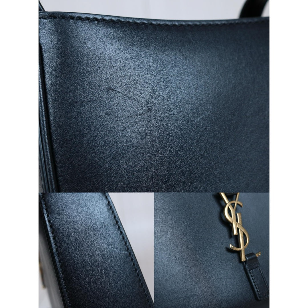 Very Good ( Rank A)｜ Saint Laurent YSL Leather Hobo Shoulder Bag｜S24100201