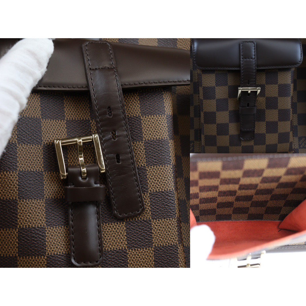 Good ( Rank AB)｜LV Damier Male Handbag With Pouch｜Q24030707