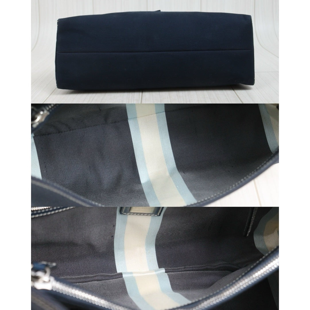 Include Entrupy Certificate of Authenticity｜Good ( Rank AB)｜  FENDI Denim  Shoulder Bag  ｜26082105
