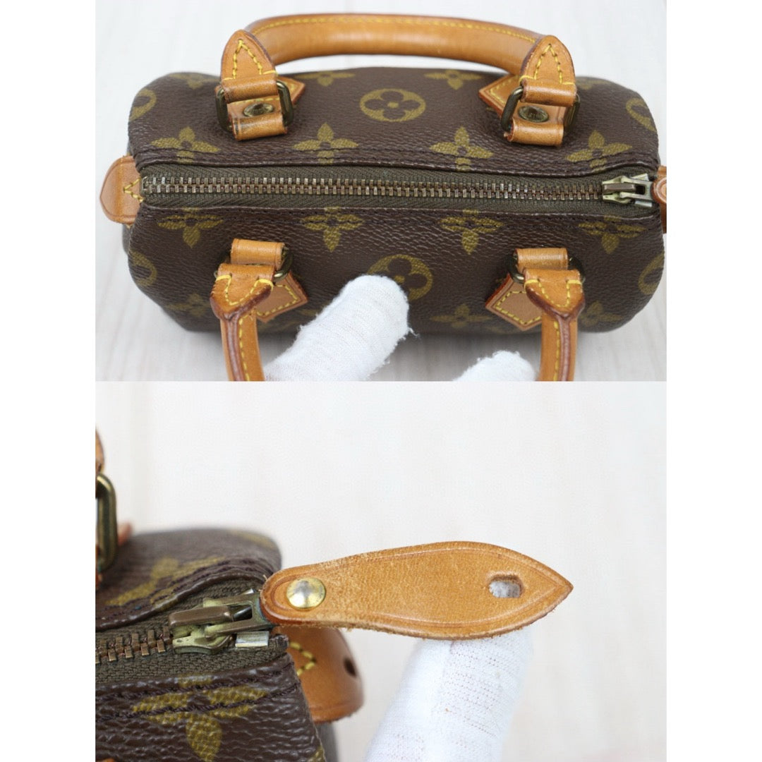 Good ( Rank AB)｜ LV Monogram Mini Speedy Handbag With Shoulderstrap｜25030607