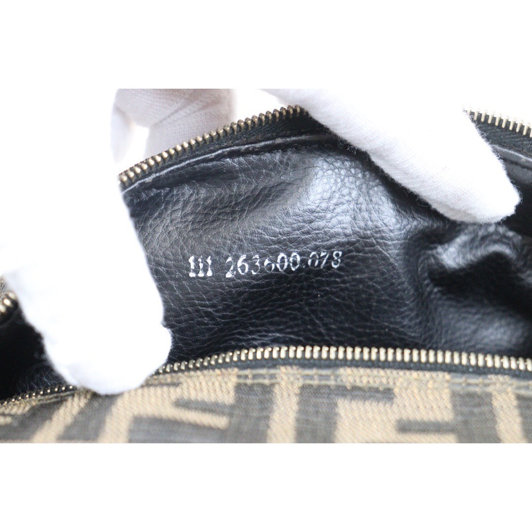 Rank A ｜ FENDI Zucca Handbag ｜23100612