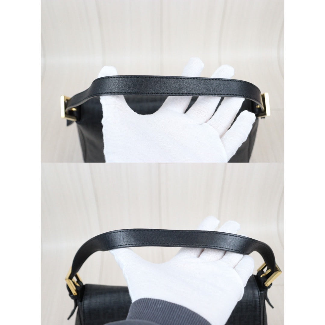 Rank A｜ FENDI Zucca Mamma Baguette Shoulder Bag ｜23121607