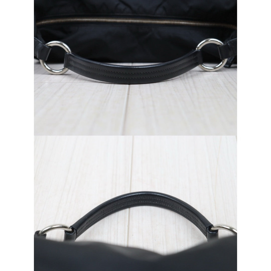 Very Good ( Rank A) ｜ PRADA HOBO GM Black HandBag ｜25112504
