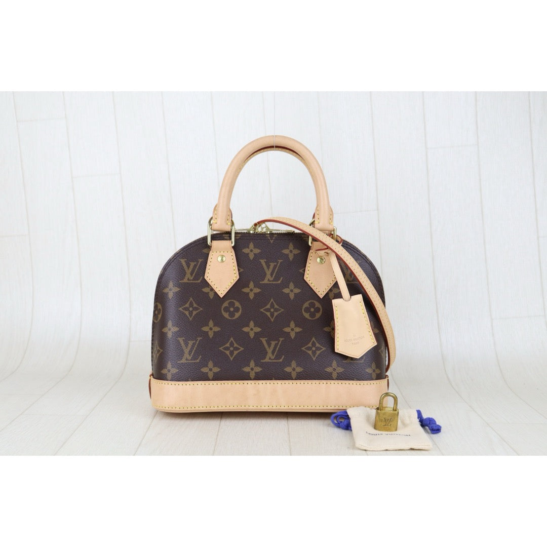 Very Good ( Rank A)｜LV Monogram Alma BB HandBag Shoulder Bag IC Chips Model ｜H25052607