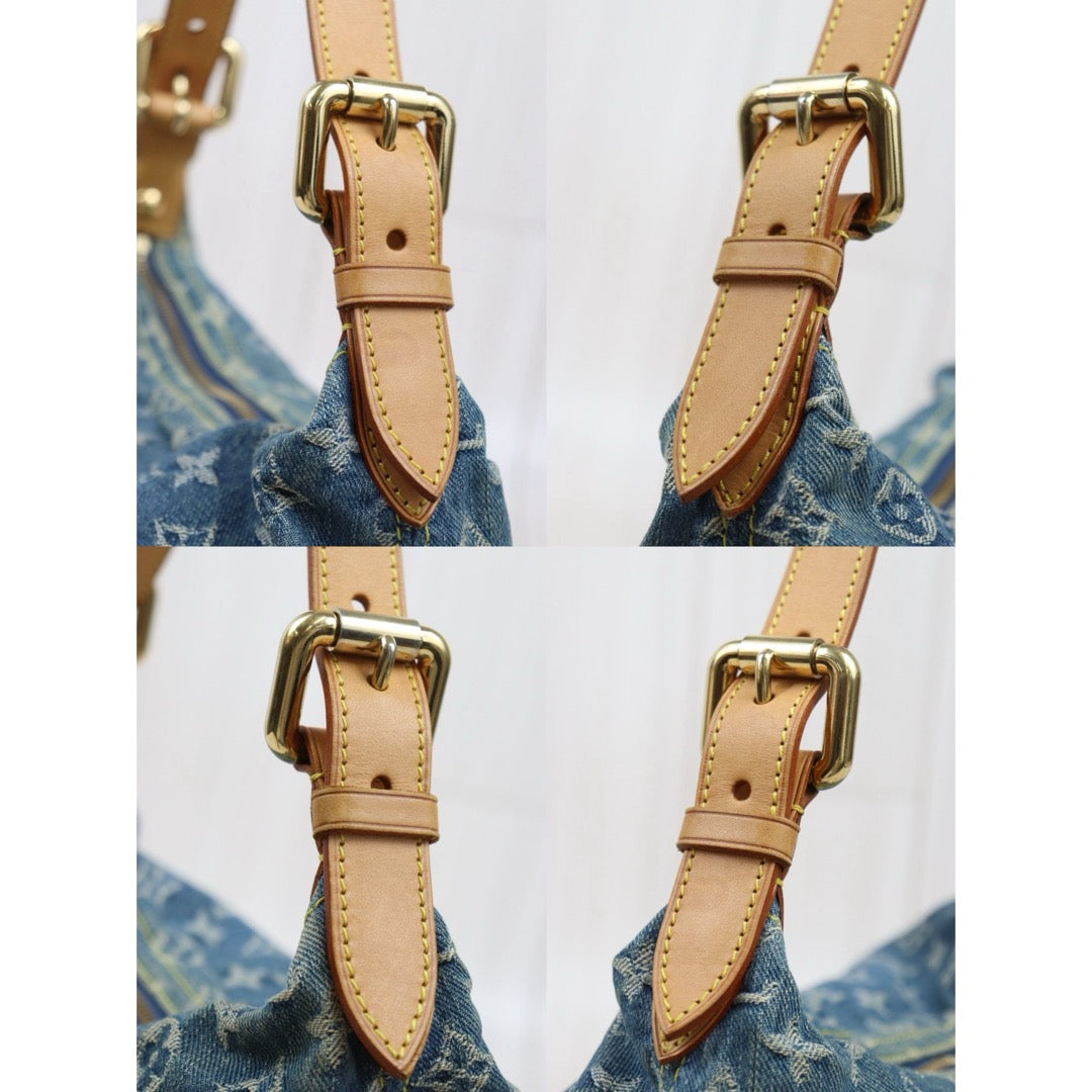 Good ( Rank AB)｜  LV Monogram Baggy Denim Shoulder Bag｜25103113