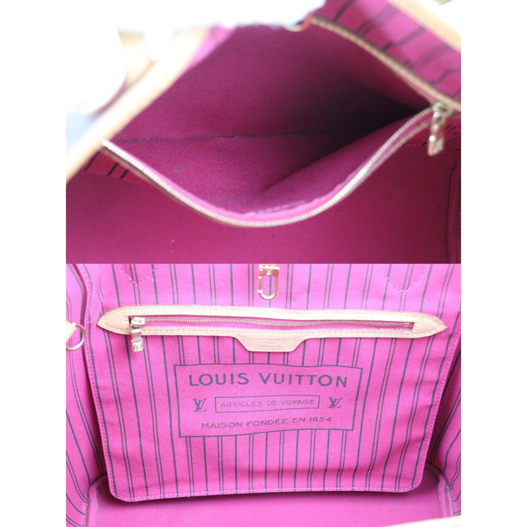 Rank AB ｜ LV Monogram Neverful MM ShoulderBag With Pouch｜S24030417