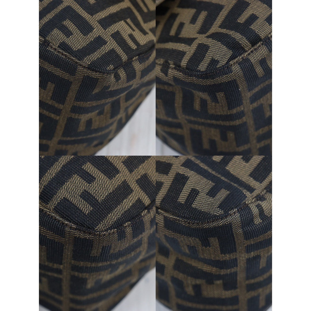 Rank AB｜ FENDI Zucca Mamma Baguette Shoulder Bag ｜24032206