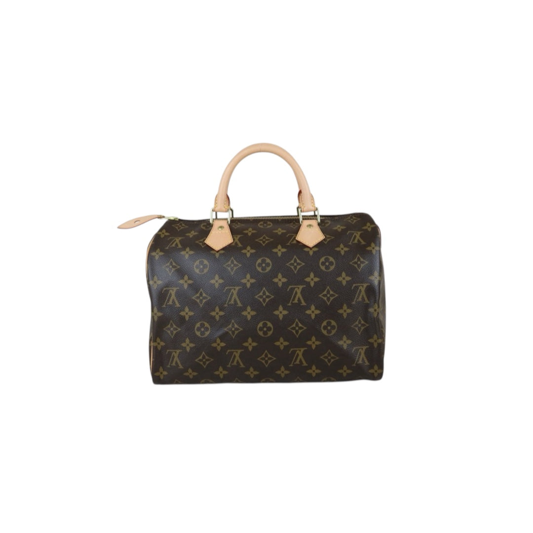 First installment 1/3｜ Include Entrupy Certificate of Authenticity｜Excellent（Rank SA）｜ Louis Vuitton Monogram Speedy 30 Hand Bag｜X26041603