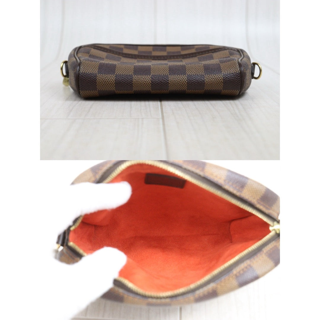 Include Entrupy Certificate of Authenticity｜Very Good ( Rank A)｜Louis Vuitton Damier Lpanema Pochette Shoulder Bag｜26042807