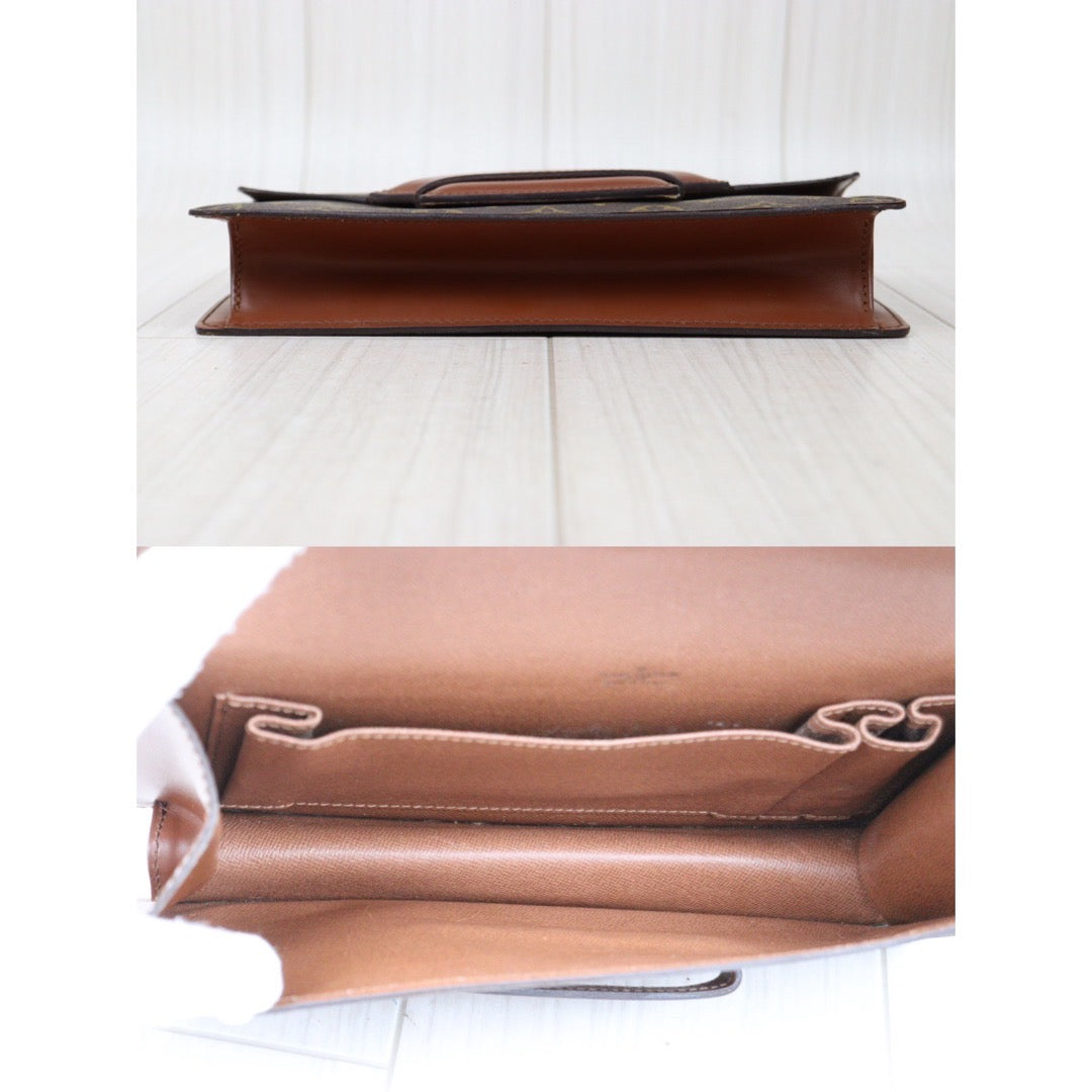 Rank AB ｜ LV Monogram Courcelles Clutch ｜24051305