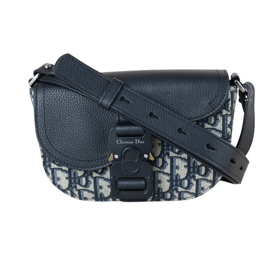 Very Good ( Rank A)｜   Dior Trotter Obilque Jacquard Mini Saddle Shoulder Bag ｜S25112904