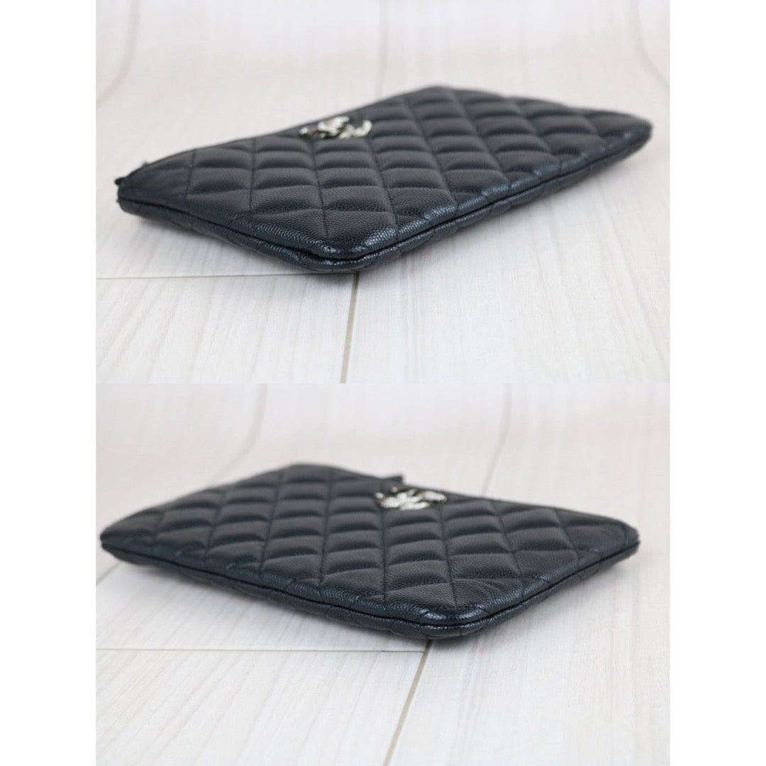 Include Entrupy Certificate of Authenticity｜Excellent（Rank SA）｜Full Set CHANEL 23S Classic Zip Pouch｜X26051803