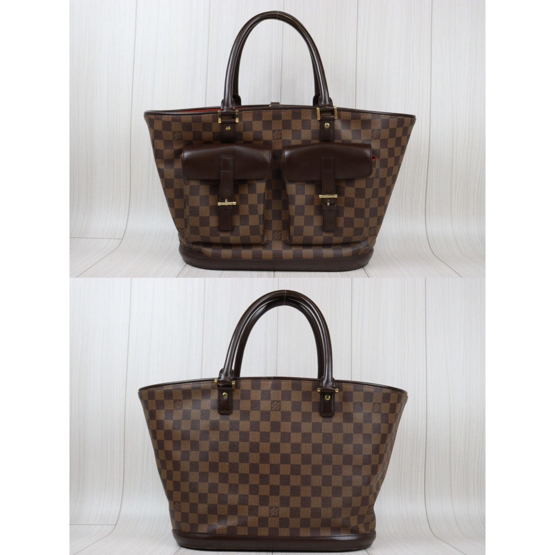 Very Good ( Rank A)｜LV Damier Male Handbag With Pouch｜Q24030512