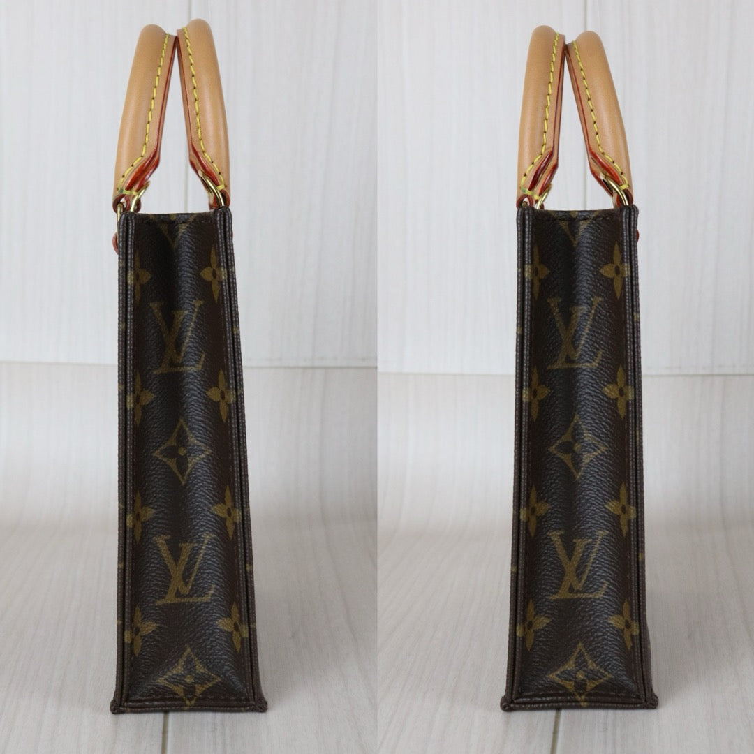 Very Good ( Rank A)｜ LV Monogram Petit Sac Plat MINI Tote Bag Shoulder Bag IC Chips Model｜S26030402