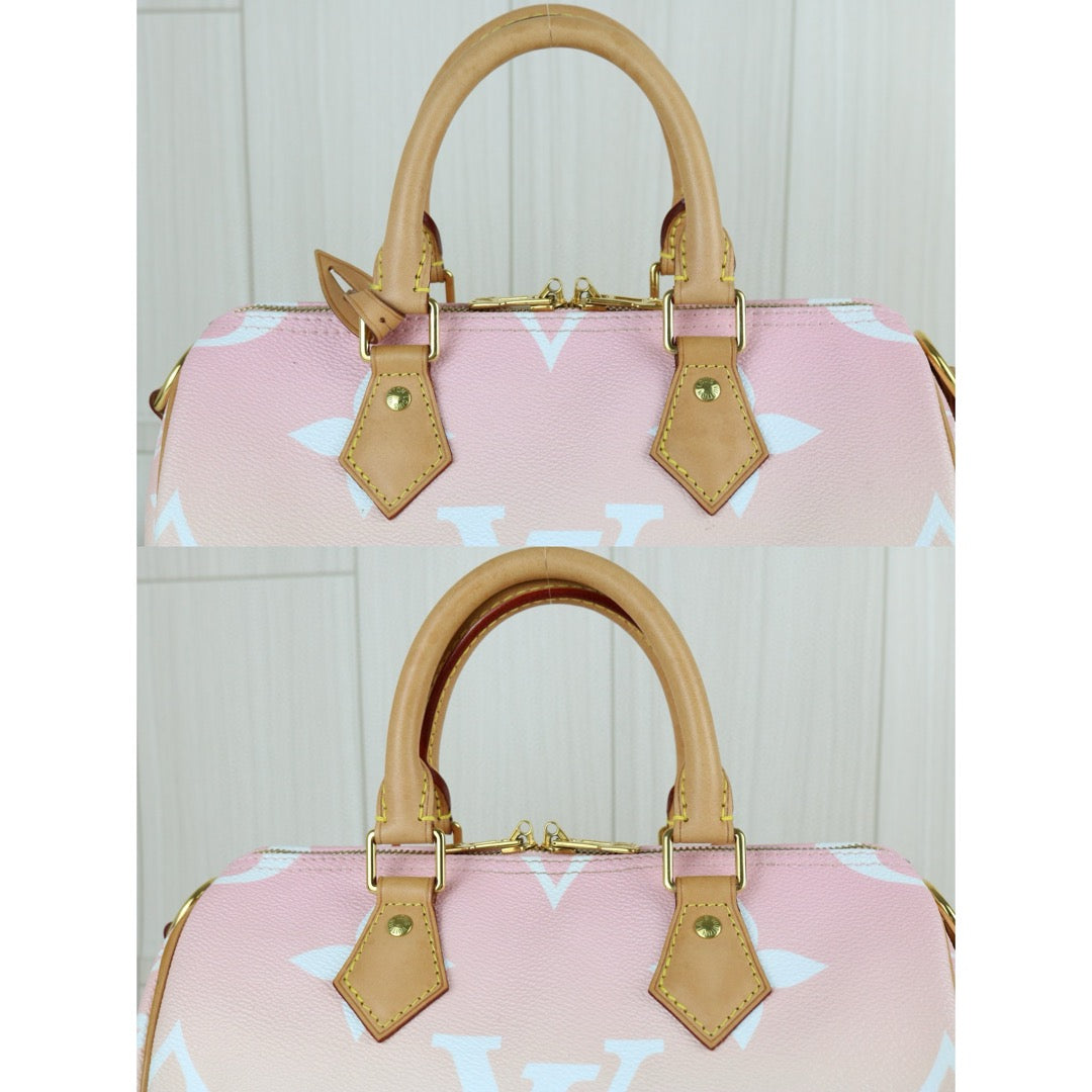 Good ( Rank AB)｜LV Monogram speedy25 Gradient color Limited edition Handbag WithShoulder Bag｜Counter Price ￥306,900JPY（Discontinued）｜B25030105