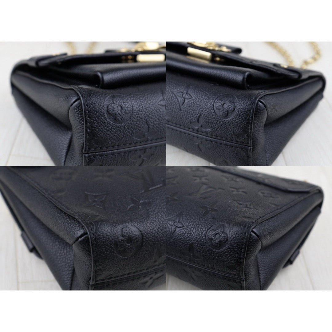 Very Good ( Rank A)｜ LV  Monogram Vavin BB Leather Shoulder Bag Black｜S25011902
