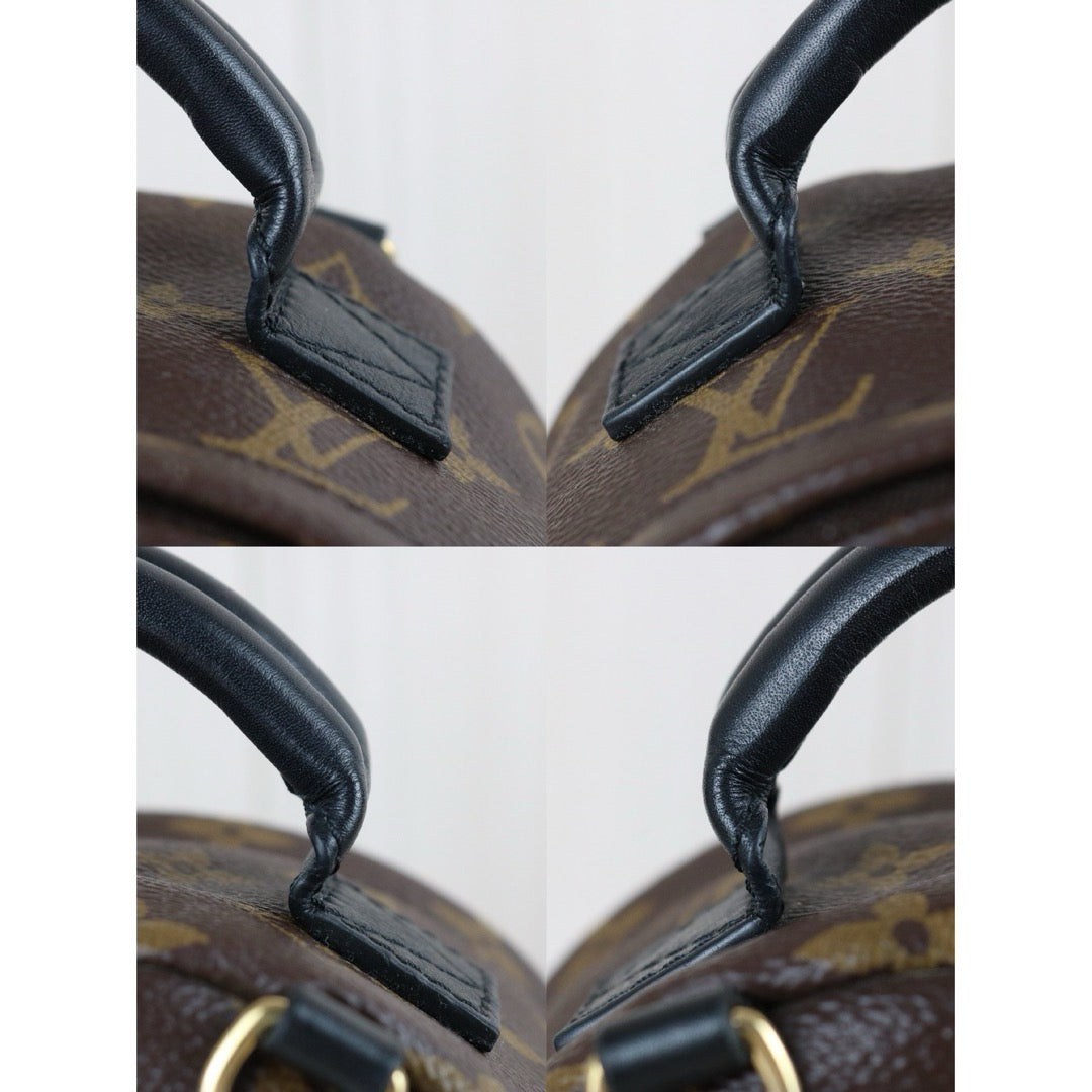 Include Entrupy Certificate of Authenticity｜Very Good ( Rank A)｜  Louis Vuitton Monogram Coated Canvas Mini Palm Springs Backpack ｜S26080601