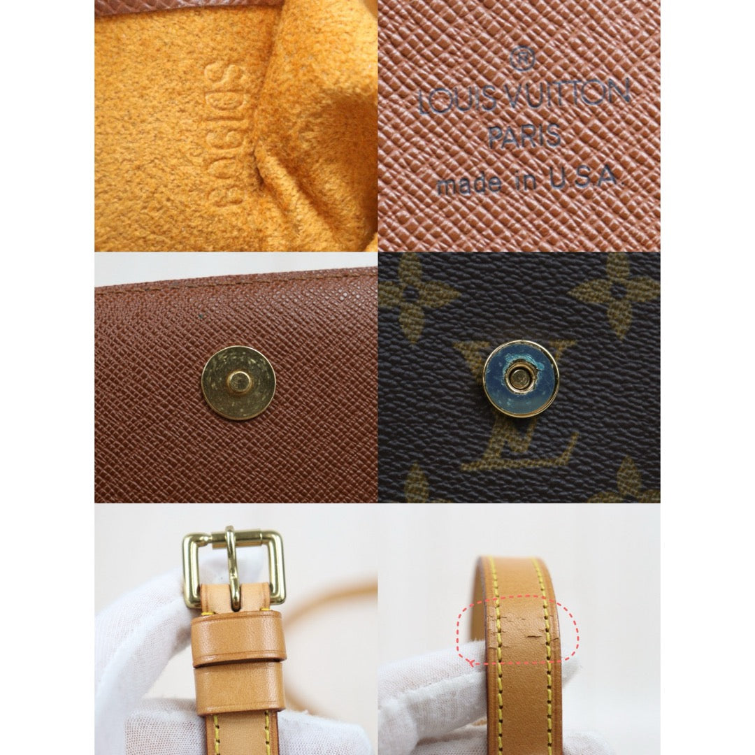 Include Entrupy Certificate of Authenticity｜Good ( Rank AB)｜ Louis Vuitton Monogram Musette Tango Shoulder Bag｜26011414