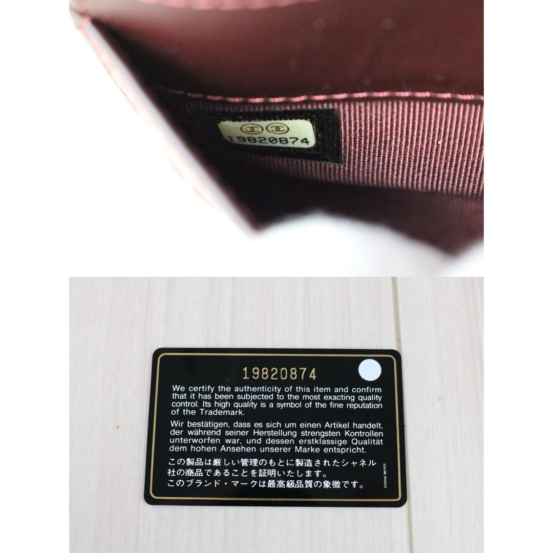 Very Good ( Rank A) ｜CHANEL Caviar Skin Black Long Wallet Made In 2014Year｜X25062320