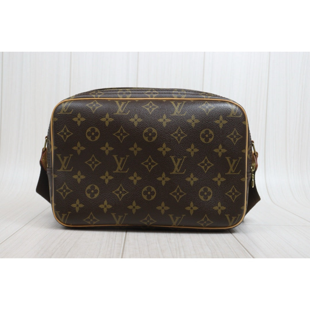 Include Entrupy Certificate of Authenticity｜Very Good ( Rank A) ｜ Louis Vuitton Monogram Reporter PM Shoulder Strap｜26082803
