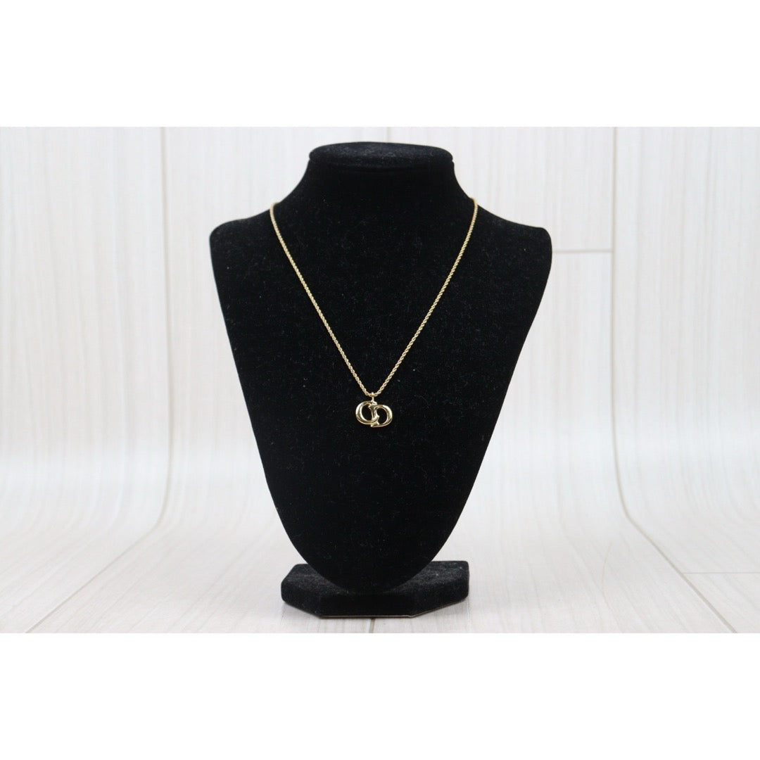 Very Good ( Rank A) ｜ Dior CD Necklace Earring Set ｜25072414