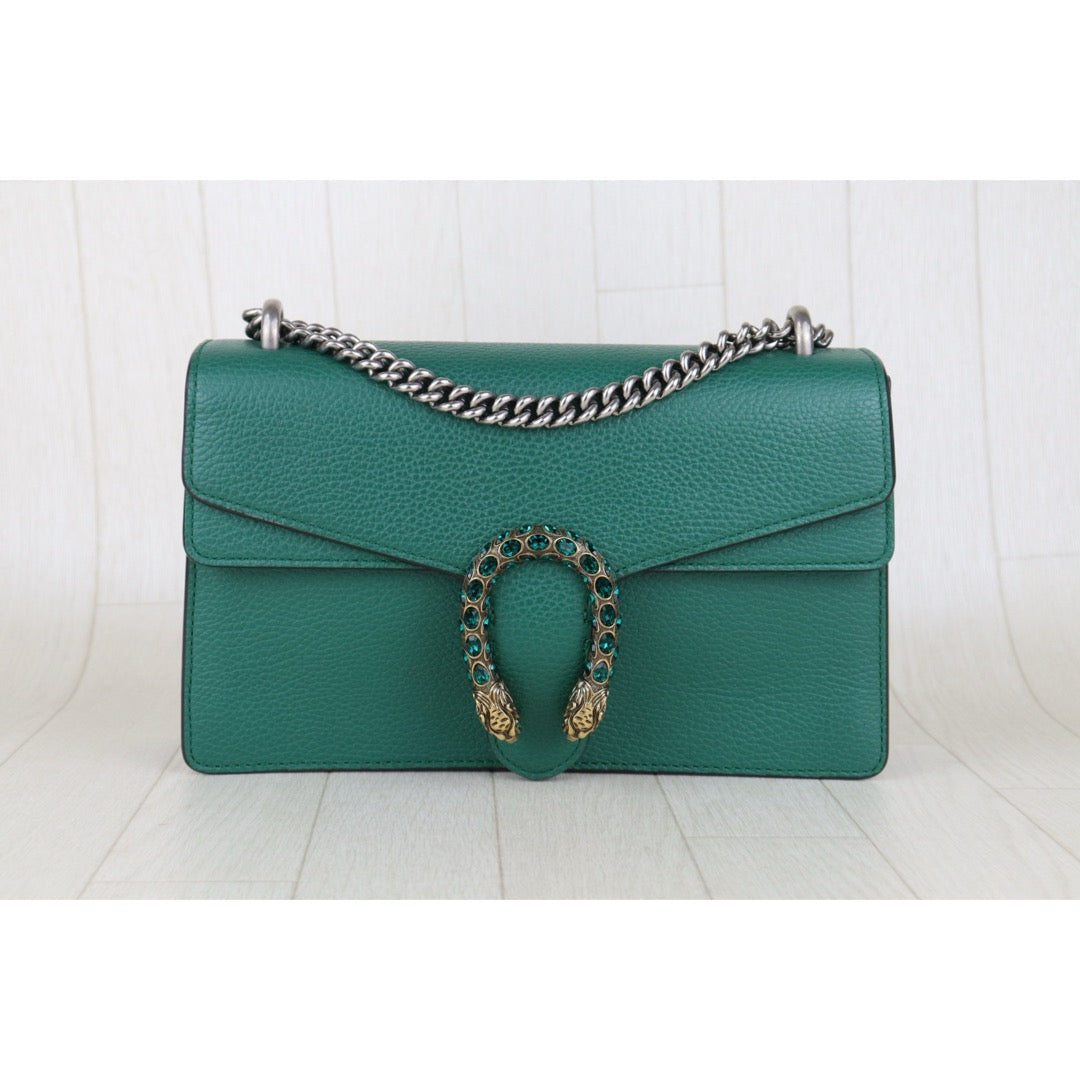 Very Good ( Rank A) ｜GUCCI Dionysus Shoulder  Bag Emerald｜H25063004