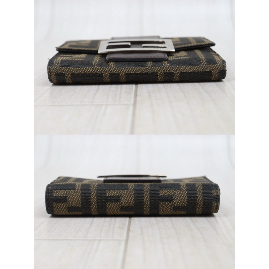 Good ( Rank AB)｜FENDI  Zucca Mamma Short Wallet ｜25102303