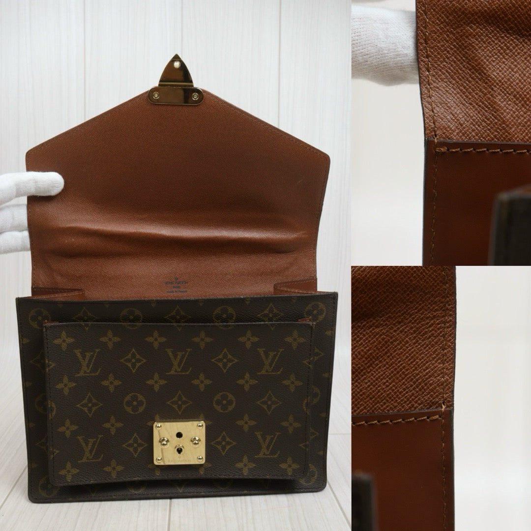 Include Entrupy Certificate of Authenticity｜Good ( Rank AB)｜ Louis Vuitton Monogram Monceau28 Shoulder Bag ｜26061812