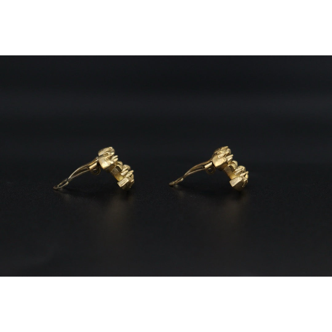 Very Good ( Rank A)｜ CHANEL Coco Mark Rivet Earrings Made in 2003Year｜V25071008