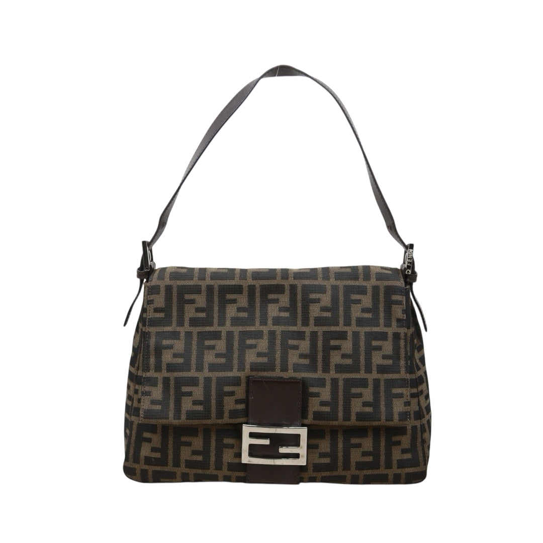 Good ( Rank AB)｜ FENDI Zucca Mamma Baguette Shoulder Bag｜V25052501