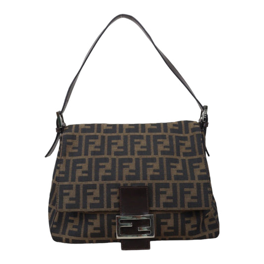 Rank AB｜ FENDI Zucca Mamma Baguette Shoulder Bag ｜24062003