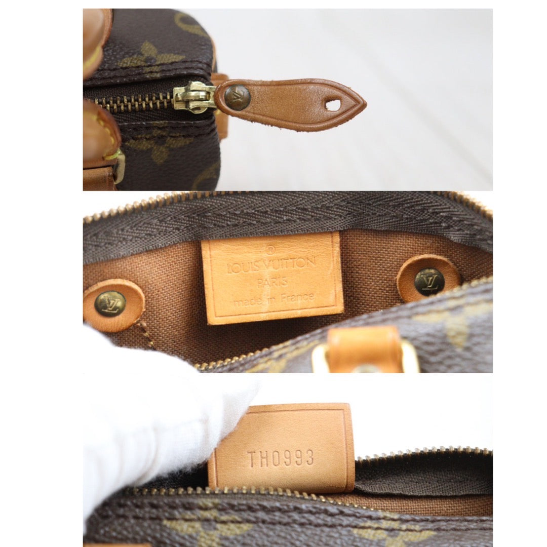 Rank AB ｜ LV Monogram Mini Speedy Handbag ｜24040415