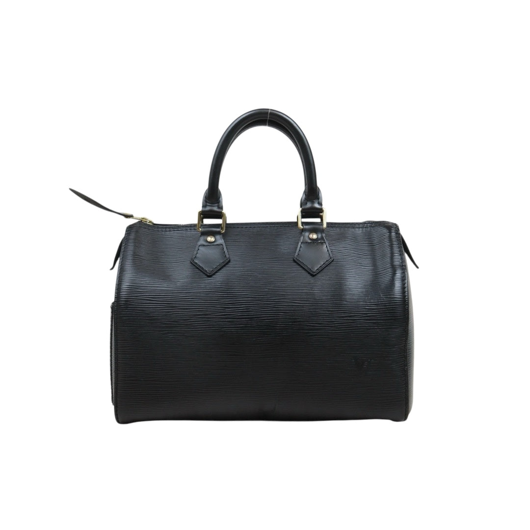 Good ( Rank AB)｜ LV Epi Speedy 25 Hand Bag Black｜25052907