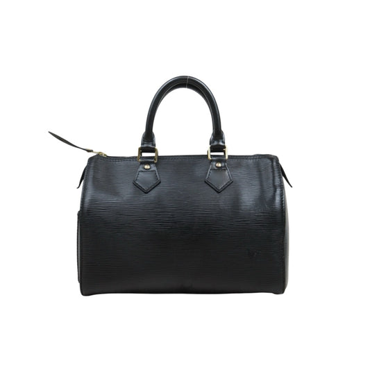 Good ( Rank AB)｜ LV Epi Speedy 25 Hand Bag Black｜25052907