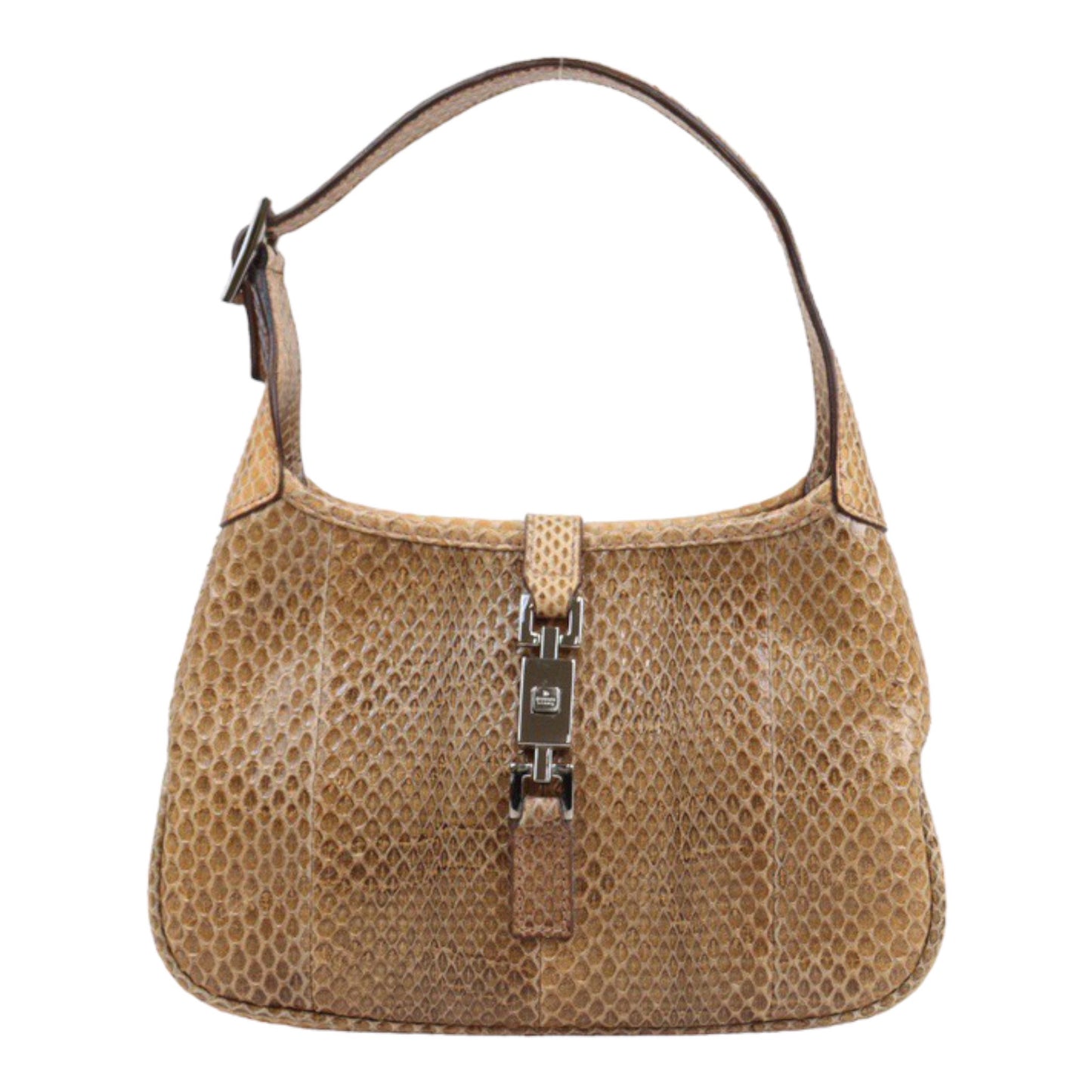 Very Good ( Rank A) ｜ Gucci  Jeckie PM Snake Skin Shoulder Bag ｜Q24030744