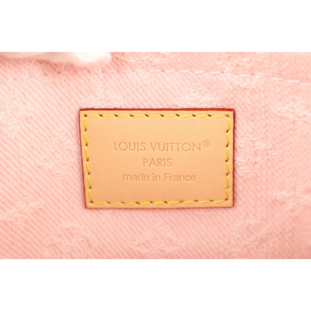 Include Entrupy Certificate of Authenticity｜Excellent（Rank SA）｜Louis Vuitton Monogram  Sunset Denim ShoulderBag  IC Chips Model｜X26090304