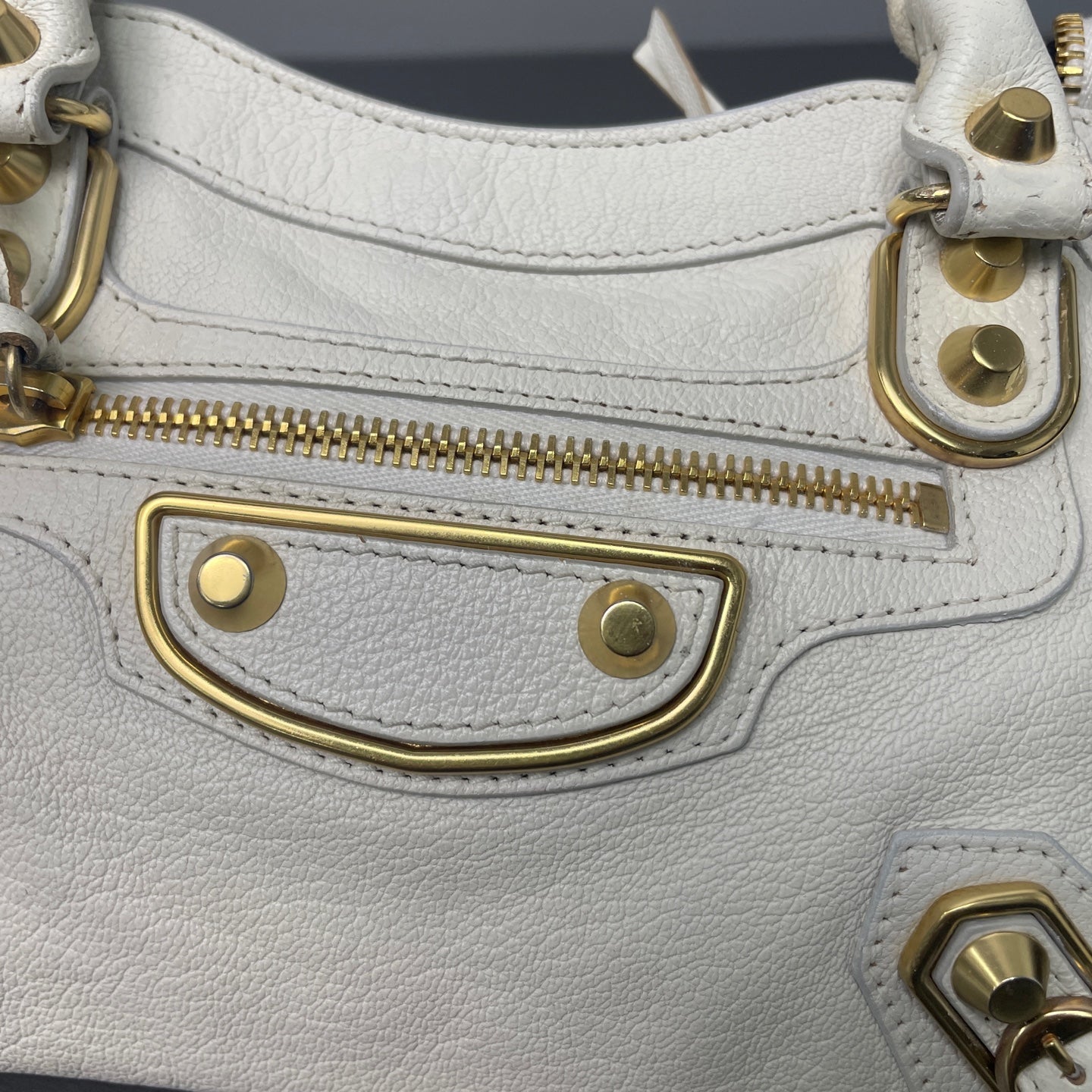 Balenciaga Calf Leather  Le City  Shoulder Bag