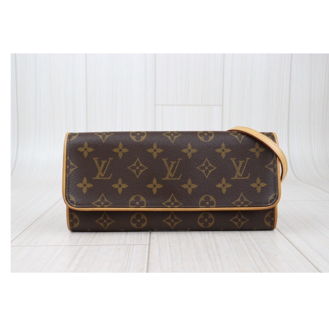 Rank AB ｜ LV Monogram Pochette Twin GM Shoulder Bag｜23122406