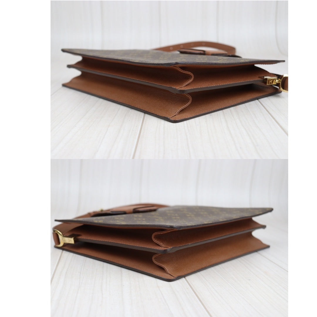 Rank A｜  LV Monogram Courcelles Shoulder Bag ｜23110216