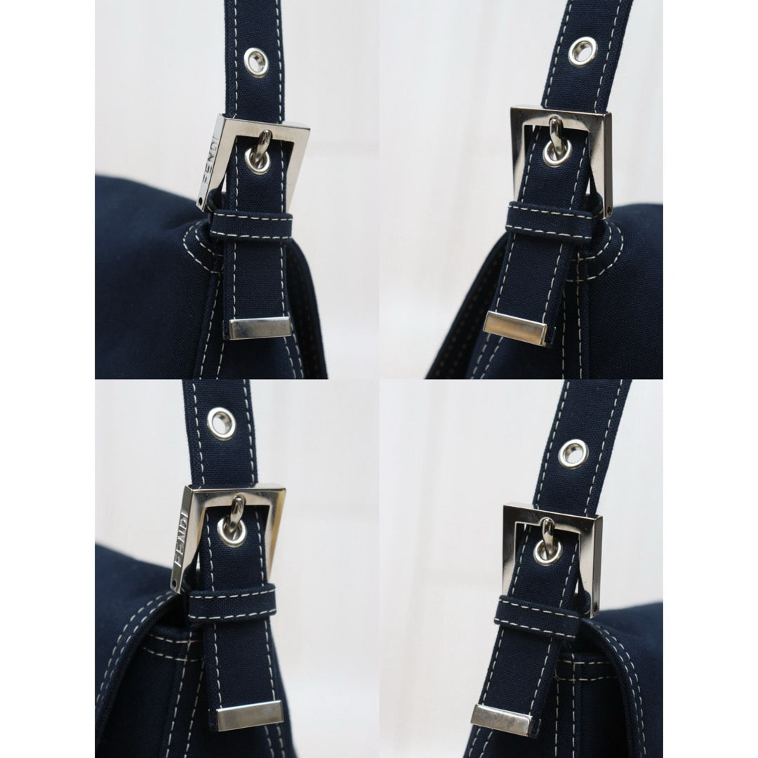 Very Good ( Rank A)｜  FENDI Denim Baguette Shoulder Bag  ｜25071716